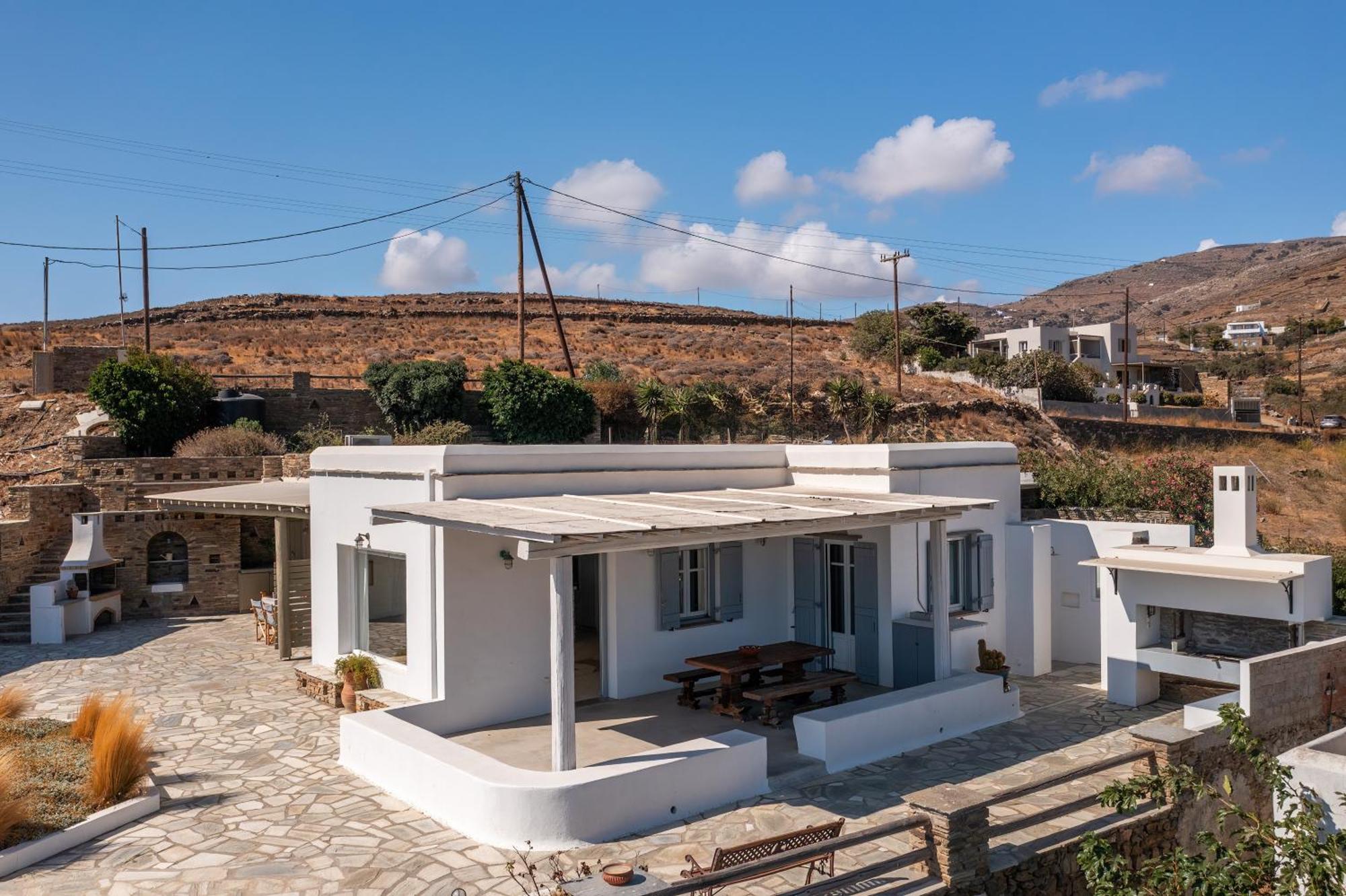 Andrea's Tinos House Ayios Sostis Exterior foto