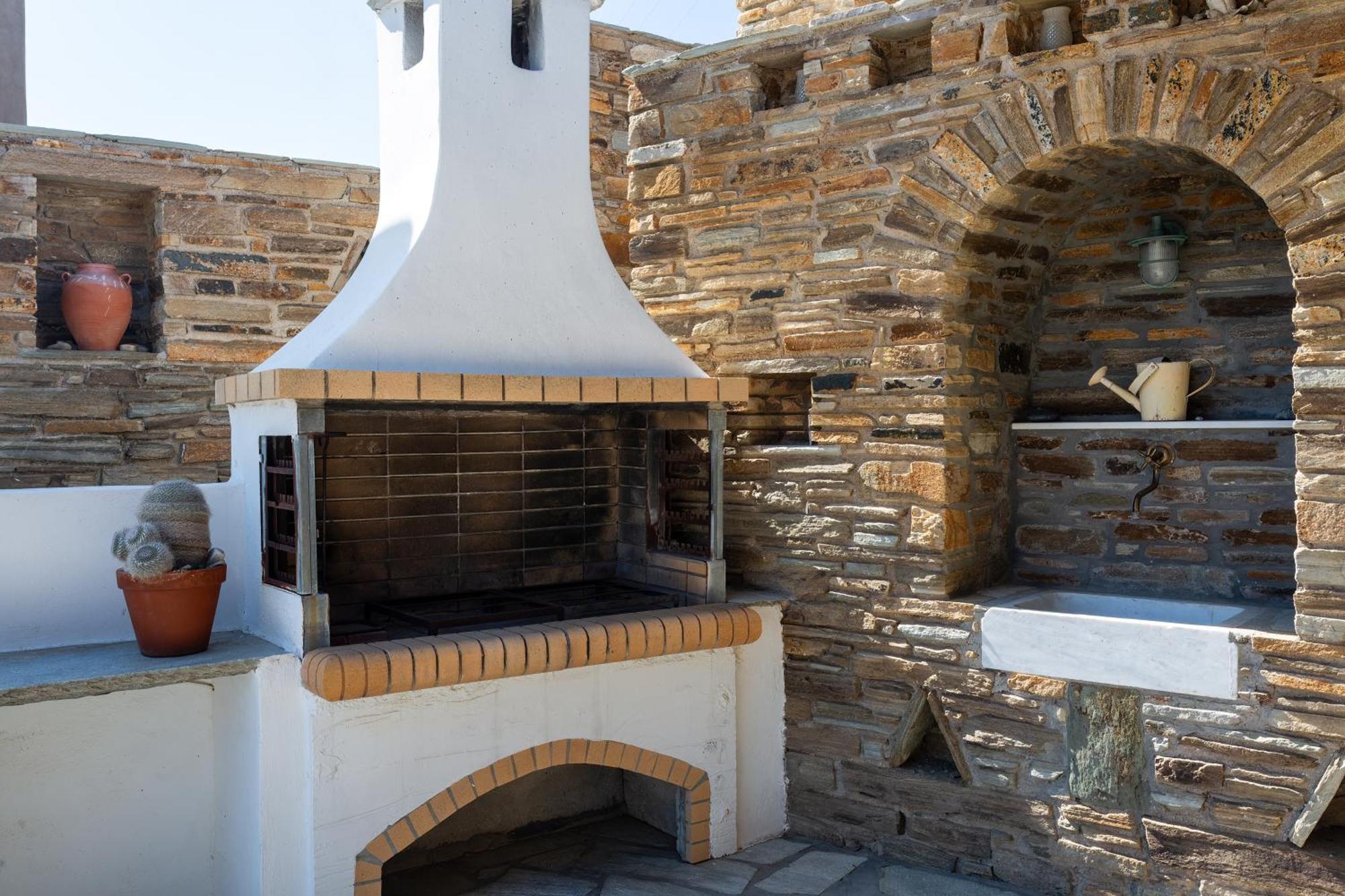 Andrea's Tinos House Ayios Sostis Exterior foto